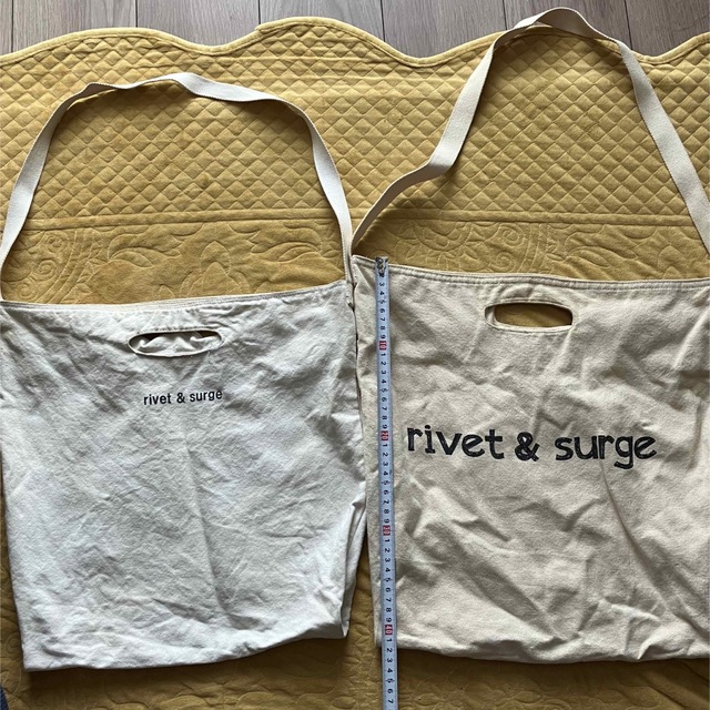 rivet & surge(リベットアンドサージ)のrivet&surge キャンバス生地　ショルダーバッグ　まとめ売り　セット レディースのバッグ(ショルダーバッグ)の商品写真