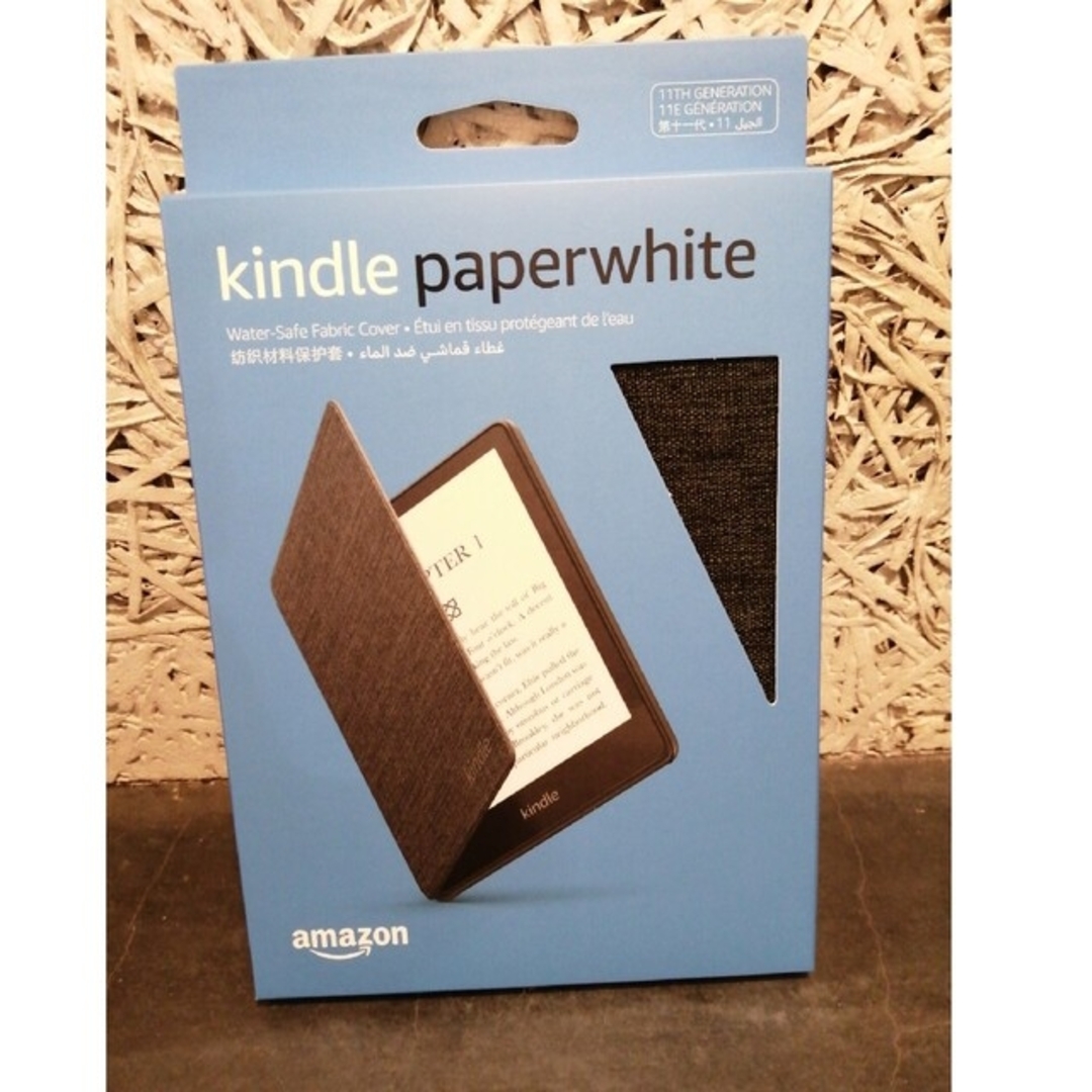 Amazon純正 Kindle Paperwhite用 カバー ブラック スマホ/家電/カメラのPC/タブレット(電子ブックリーダー)の商品写真