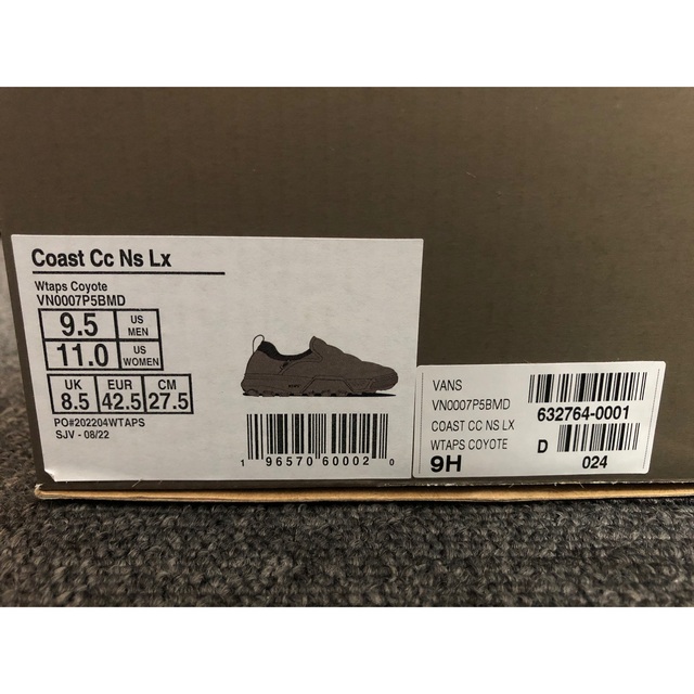 W)taps - ☆新品】WTAPS×Vault By Vans Coast CC NS LXの通販 by W)taps - ☆新品】WTAPS×Vault By Vans Coast CC NS LXの通販 by