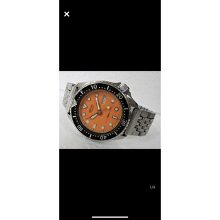セイコー(SEIKO)のセイコーダイバース 150M/6458-600A 希少なオレンジ文字盤クオーツ(腕時計(アナログ))