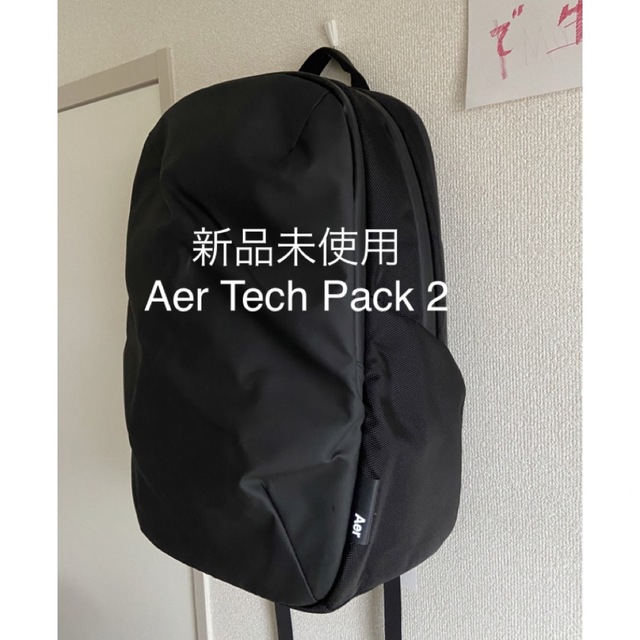 【新品未使用】Tech Pack 2 Black 男女通用 メンズのバッグ(バッグパック/リュック)の商品写真