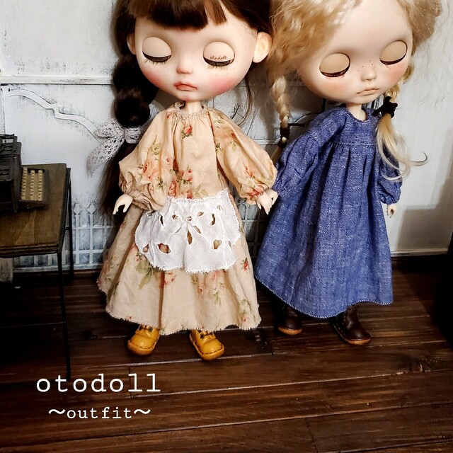 otodoll ブライス アウトフィット ワンピース2着セット