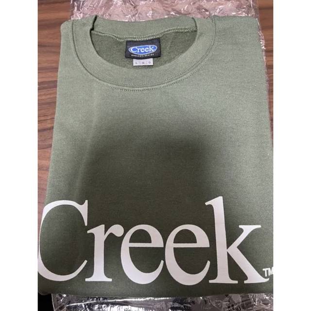 Creek スウェット モスグリーン L Creek スウェット モスグリーン L