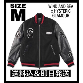 HYSTERIC GLAMOUR - WIND AND SEA×HYSTERIC GLAMOUR スタジャン M