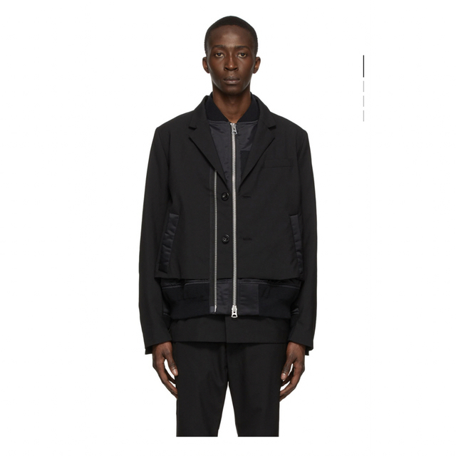 22ss sacai Suiting MA-1MixBlouson size 1