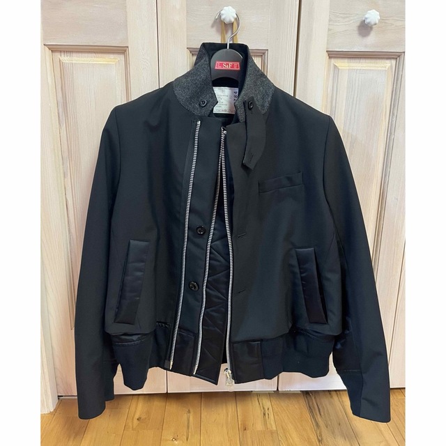 22ss sacai Suiting MA-1MixBlouson size 1