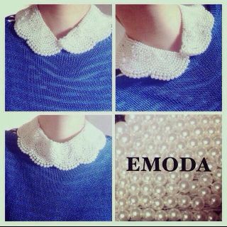 エモダ(EMODA)のEMODA♡デコルテパールNC(ネックレス)