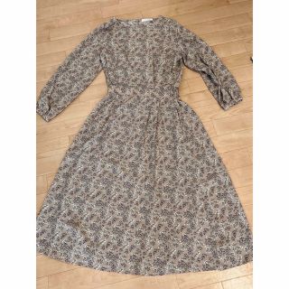 ショコラフィネローブ(chocol raffine robe)のchocol raffine *robe*  ロングワンピース　花柄　(ロングワンピース/マキシワンピース)