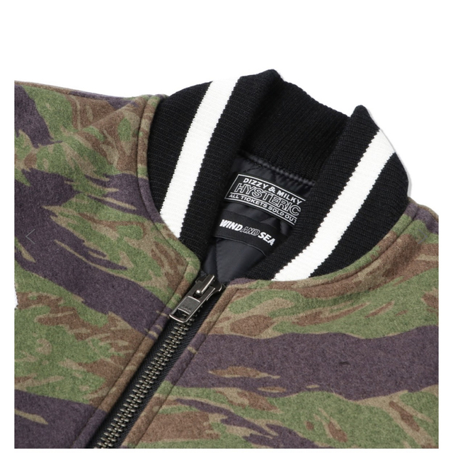 HYSTERICGLAMOUR x WIND AND SEA スタジャン-