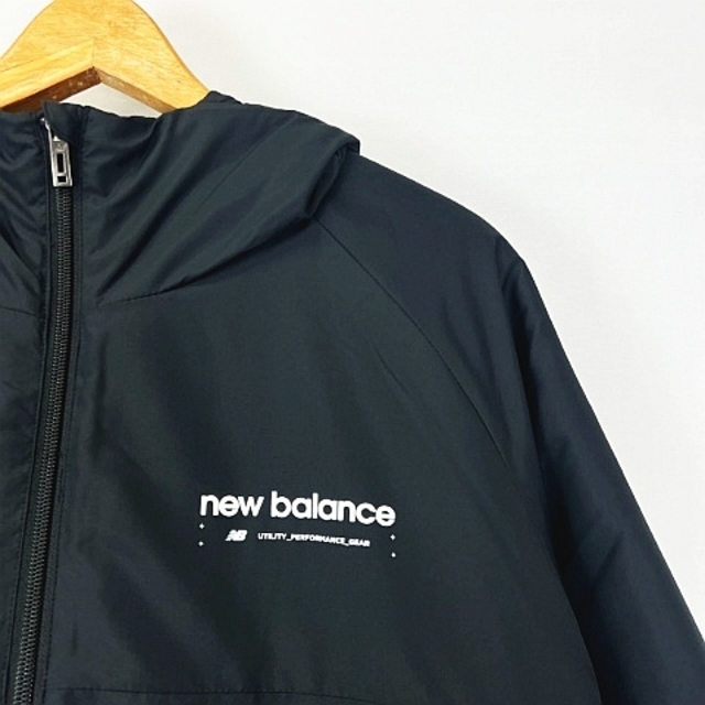 New Balance(ニューバランス)のNEW BALANCE 中綿 ジャケット アウター AMJ25402 黒  XL メンズのジャケット/アウター(ブルゾン)の商品写真