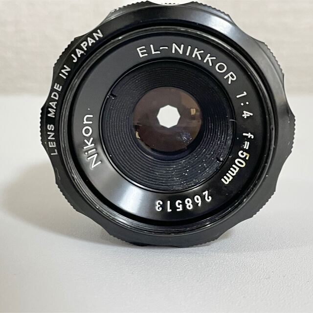 【美品】Nikon EL-NIKKOR 50mm F4 引き伸ばしレンズ