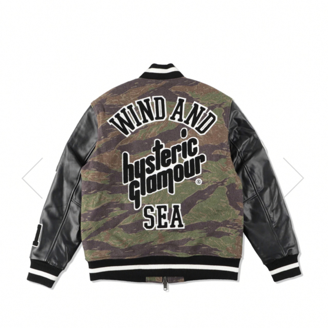 WIND AND SEA - HYSTERICGLAMOUR WINDANDSEA スタジャン の通販 by