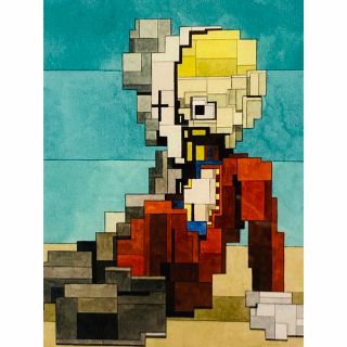 アダムリスター 限定50部 KAWS シルクスクリーン 村上隆 奈良美智 アダムリスター 限定50部 KAWS シルクスクリーン 村上隆 奈良美智