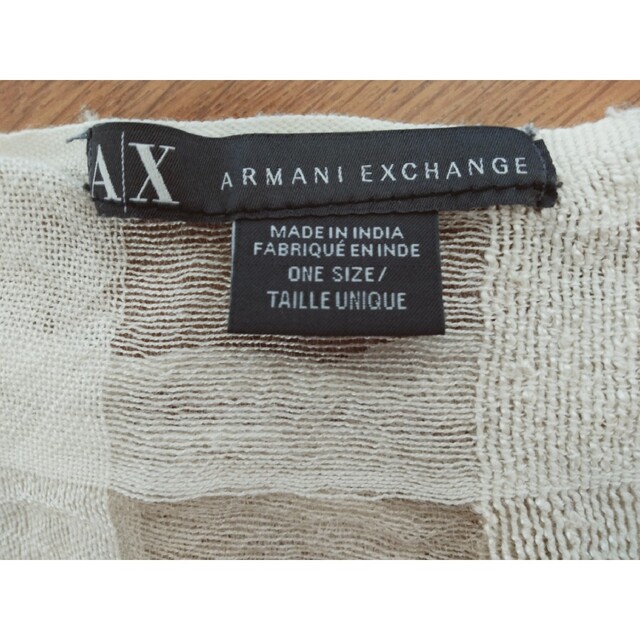 ARMANI EXCHANGE(アルマーニエクスチェンジ)のARMANIEXCHANGE☆ストール レディースのファッション小物(マフラー/ショール)の商品写真