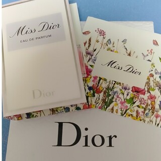 クリスチャンディオール(Christian Dior)の〖K35〗Miss Dior香水サンプル(サンプル/トライアルキット)