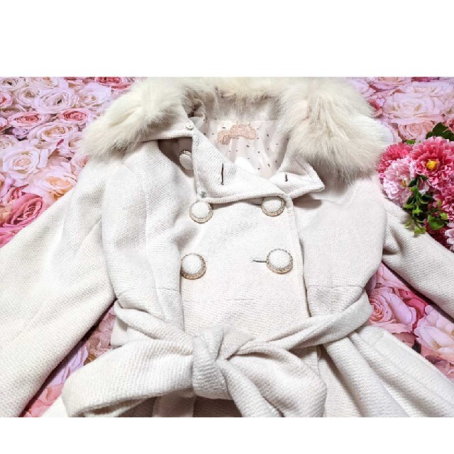 LIZ LISA(リズリサ)のaxes femme♥リズリサ❤ピンク❤フォックス❤激可愛❤セレブ＆姫❤柔らか レディースのジャケット/アウター(毛皮/ファーコート)の商品写真