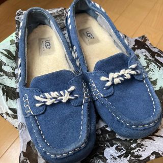 UGG モカシン、ブルー、サイズ Japan 25