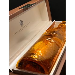 ドンペリニヨン(Dom Pérignon)の★ルイロデレール クリスタル ロゼ 2013 箱付★送料込(シャンパン/スパークリングワイン)