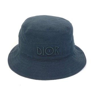 ディオール(Dior)のディオール Dior DIOR AND JACK KEROUAC  ジャックケルアック 033C906W4511 バケットハット 帽子 ハット コットン ブラック(ハット)