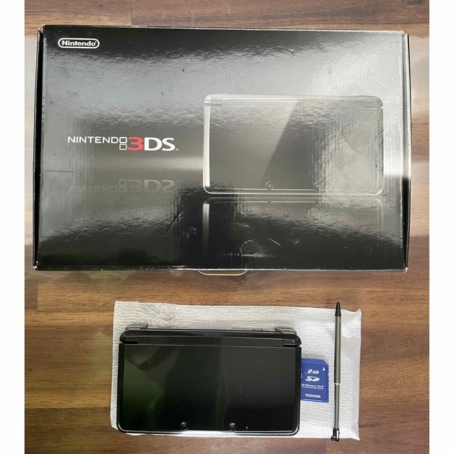 Nintendo 3DS 本体  コスモブラック エンタメ/ホビーのゲームソフト/ゲーム機本体(携帯用ゲーム機本体)の商品写真