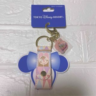 ディズニー(Disney)のディズニー　カチューシャホルダー　イッツアスモールワールド　スモア　キーチェーン(キャラクターグッズ)