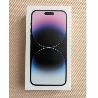 アイフォーン(iPhone)の【新品未開封】iPhone 14 Pro Max 128GBディープパープル(スマートフォン本体)