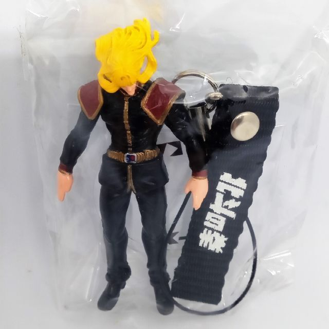 貝印(カイジルシ)の貝印　北斗の拳　キャンペーン品　フィギュア付き携帯ストラップ　シン エンタメ/ホビーのフィギュア(アニメ/ゲーム)の商品写真