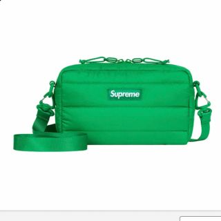 シュプリーム(Supreme)のsupreme puffer side bag green ショルダー グリーン(ショルダーバッグ)