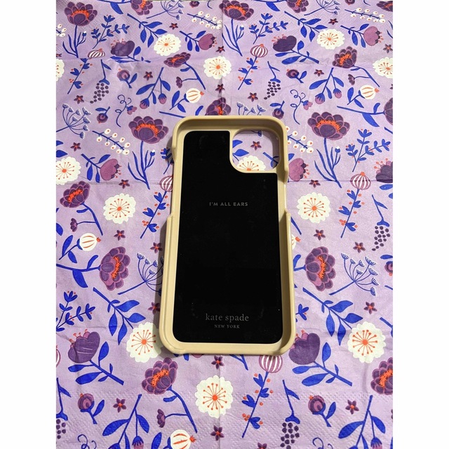 kate spade new york(ケイトスペードニューヨーク)の🟠【iPhone 13】kate spade レザーケース スマホ/家電/カメラのスマホアクセサリー(iPhoneケース)の商品写真