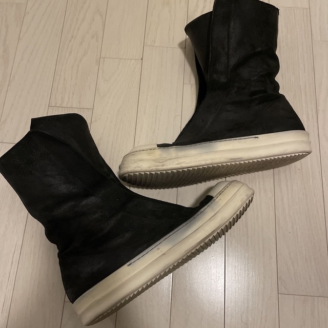 Rick Owens(リックオウエンス)の【最終値下げ】Rick owens愛用のスニーカーブーツ メンズの靴/シューズ(スニーカー)の商品写真