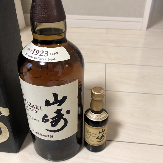 ウイスキー　山崎　700ml 山崎 12年　50ml