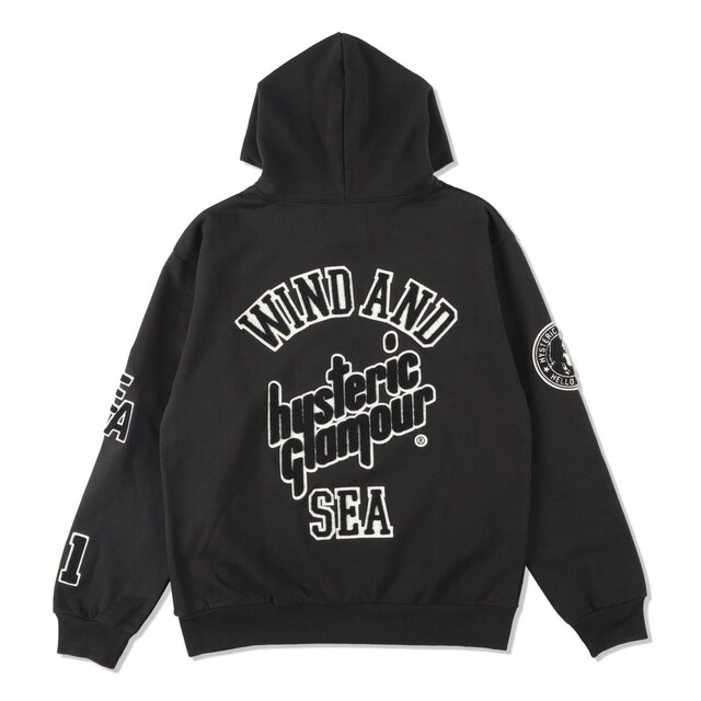 HYSTERIC GLAMOUR×WIND AND SEA☆パーカーフーディー | namira.mc