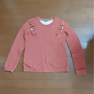 ユナイテッドカラーズオブベネトン(UNITED COLORS OF BENETTON.)のBENETTON ベネトン  トレーナー160cmサイズ(Tシャツ/カットソー)