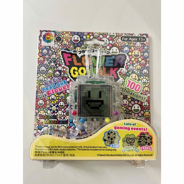 FLOWER GO WALK 村上隆 NFTホルダー限定 ゲーム機 クリア- FLOWER GO WALK 村上隆 NFTホルダー限定 ゲーム機 クリア-