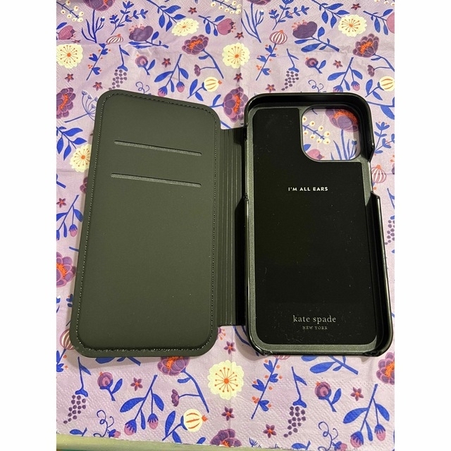 kate spade new york(ケイトスペードニューヨーク)の🟢【iPhone 13ProMax】Kate spade 手帳ケース スマホ/家電/カメラのスマホアクセサリー(iPhoneケース)の商品写真