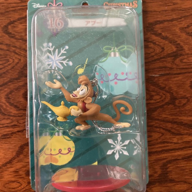 ディズニー　クリスマスオーナメントくじ　アブー　アラジン　新品　Happyくじ | フリマアプリ ラクマ