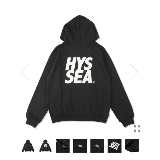 WIND AND SEA - WIND AND SEA✖️hysteric glamourパーカー の通販 by