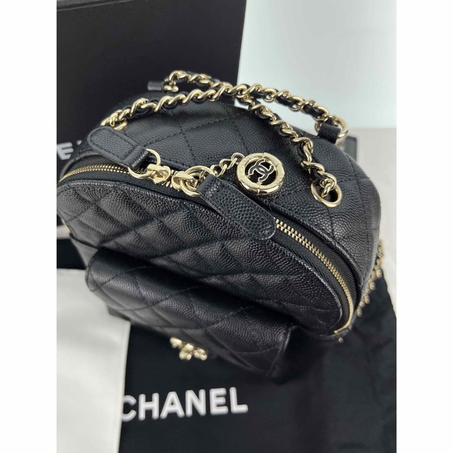 CHANEL(シャネル)のagete様専用シャネル ミニリュックサック バックパック キャビアスキン 鞄 レディースのバッグ(リュック/バックパック)の商品写真