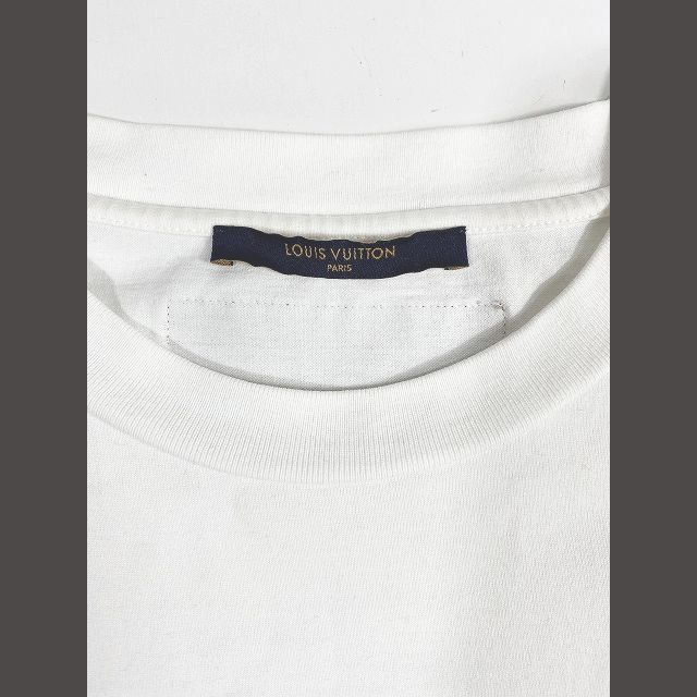 LOUIS VUITTON(ルイヴィトン)の21AW ルイヴィトン  エンボスLV ロングスリーブ Tシャツ 白 メンズのトップス(Tシャツ/カットソー(七分/長袖))の商品写真