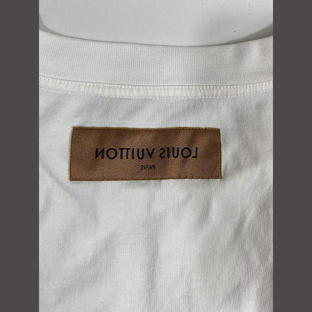 LOUIS VUITTON(ルイヴィトン)の21AW ルイヴィトン  エンボスLV ロングスリーブ Tシャツ 白 メンズのトップス(Tシャツ/カットソー(七分/長袖))の商品写真