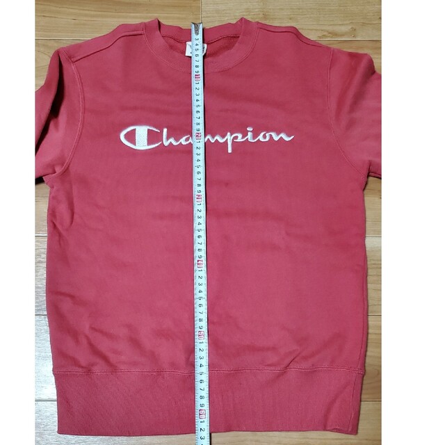 チャンピオン トレーナー champion 赤色 エンジ色 レディースのトップス(トレーナー/スウェット)の商品写真