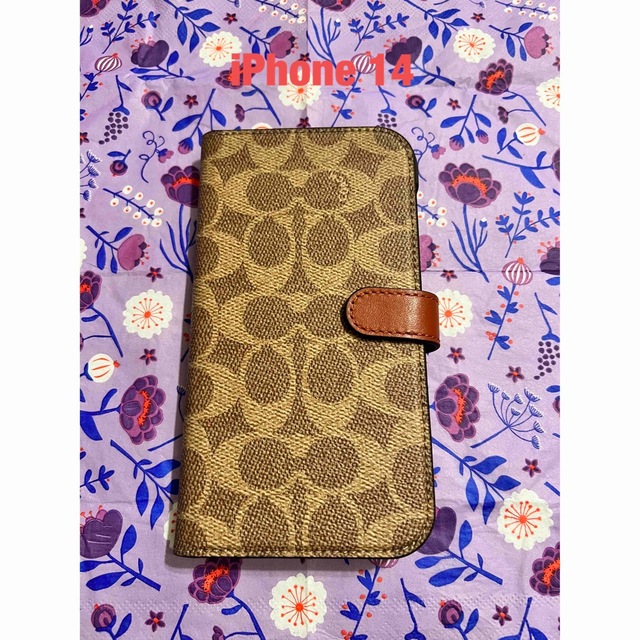 ????【iPhone 14】COACH 2wayケーススマホアクセサリー