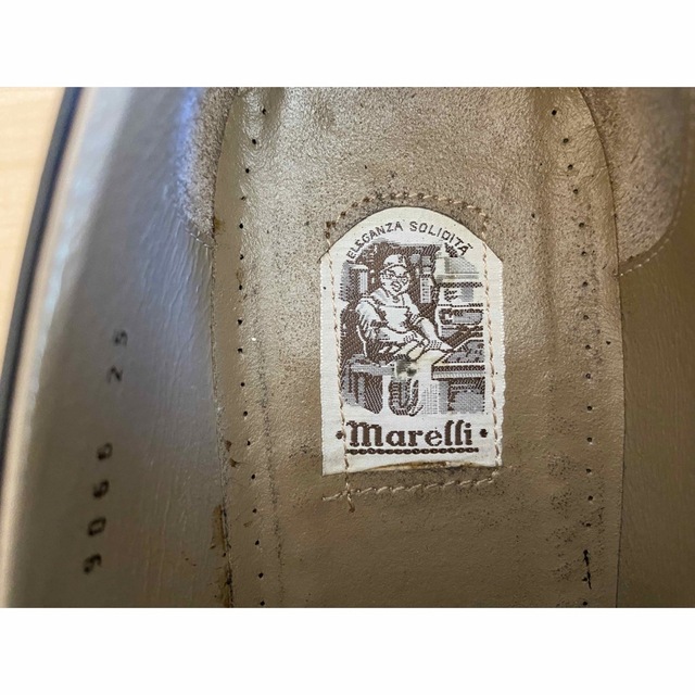 イタリア MARELLI マレリー ビジネス靴 本革 25.0cm 25EEの通販 イタリア MARELLI マレリー ビジネス靴 本革 25.0cm 25EEの通販