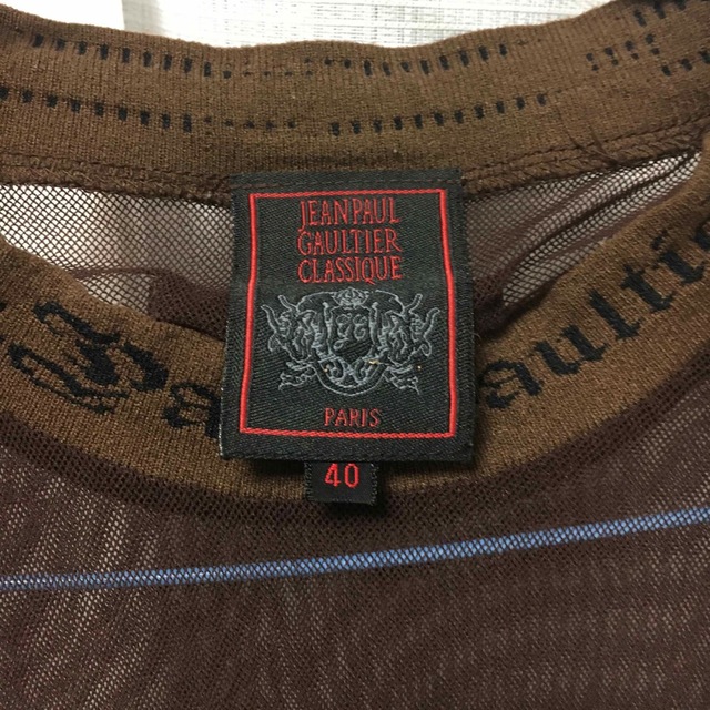 Jean Paul GAULTIER クラシック　シースルーカットソー