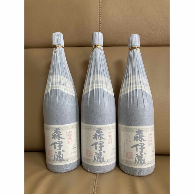 人気ブランド新作豊富 森伊蔵1800ml 3本美品 送料無料！ 焼酎