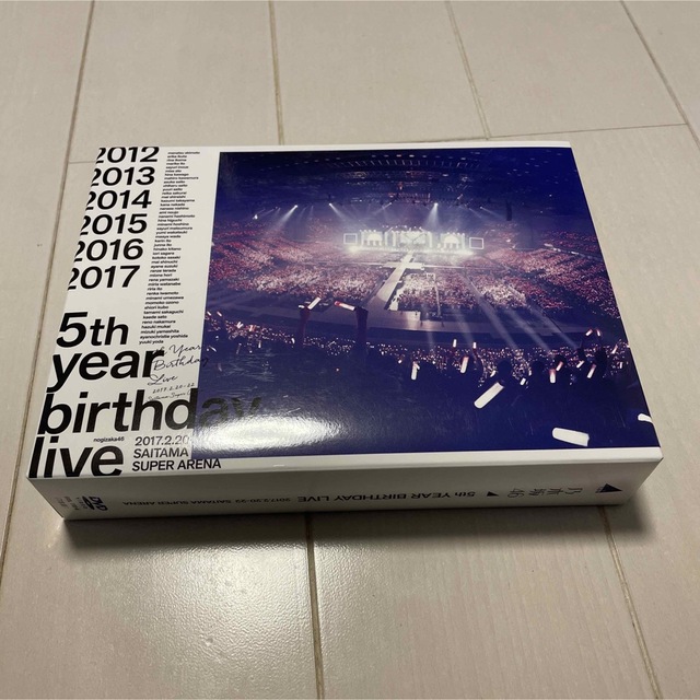乃木坂46/5th YEAR BIRTHDAY LIVE 2017.2.20-… エンタメ/ホビーのDVD/ブルーレイ(アイドル)の商品写真