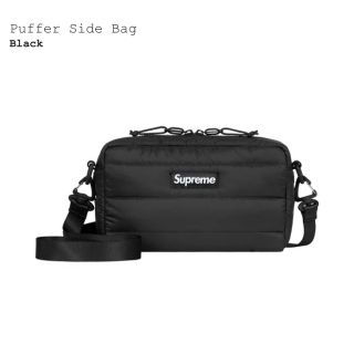 Supreme Puffer Side Bag Black(ショルダーバッグ)