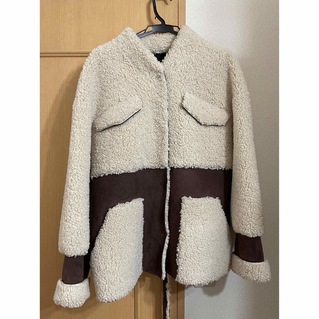 EARIH ECO MOUTON BELTED COATアーリエコムートンコート