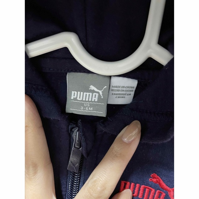 PUMA(プーマ)のPUMA ベビーロンパース 3-6m キッズ/ベビー/マタニティのベビー服(~85cm)(ロンパース)の商品写真