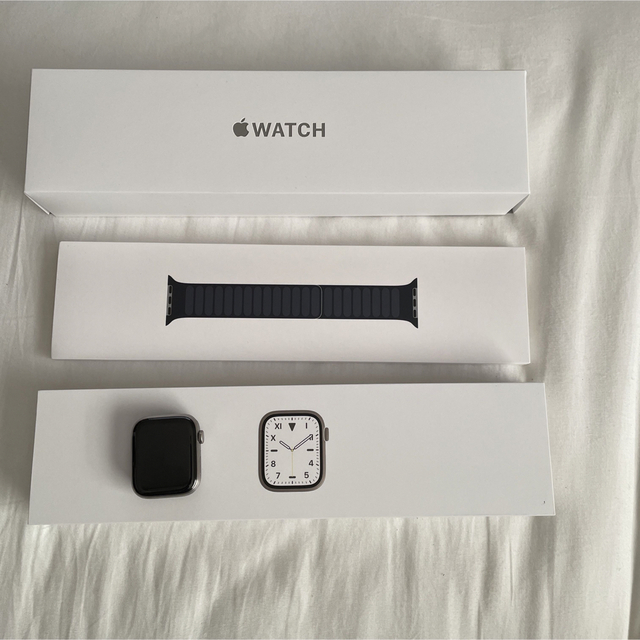 アップルウォッチ7 チタニウム　Apple Watch 7  45mm